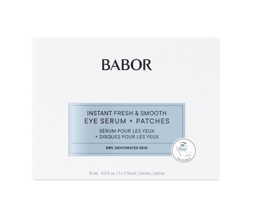 INSTANT FRESH & SMOOTH EYE SERUM + PATCHES, 2 KOM 