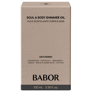 SOUL&BODY GROUNDING SHIMMERY OIL, 100 ml