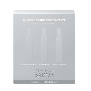 DR BABOR 10D HYALURONIC INSTANT SOOTHING REJUVENATING AMPOULE, 3 x 2 ml -  TRAVEL SIZE