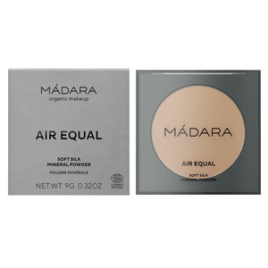 AIR EQUAL SOFT SILK MINERAL POWDER,  #1 FAIR, 9G