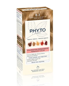 PHYTOCOLOR 8,3 LIGHT GOLDEN BLOND, 112 ml