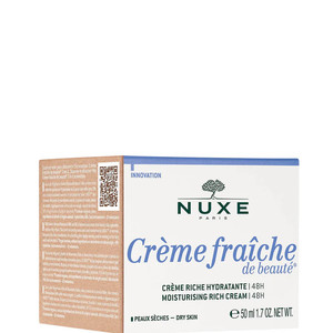 CREME FRAISCHE DE BE. 48H MOIST. PLUMPING CREAM RICH, 50 ml